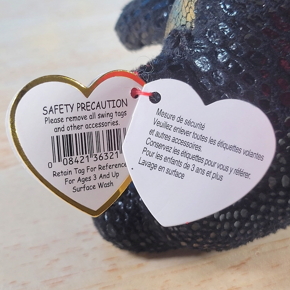 TY Beanie Boos Grindal the Dragon 6" UltraSoft Halloween Collectible Plush NWT - Picture 10 of 12